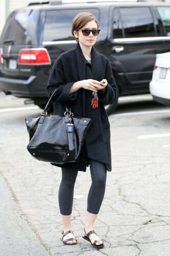 Lily Collins Feet Toes And Soles 625