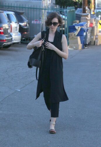 Lily Collins Feet Toes And Soles 878