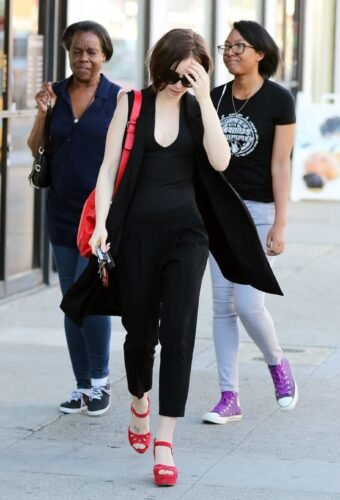 Lily Collins Feet Toes And Soles 882