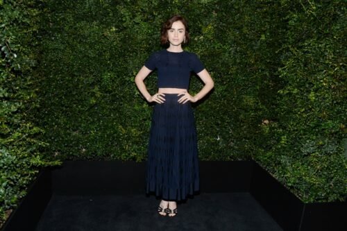 Lily Collins Feet Toes And Soles 887