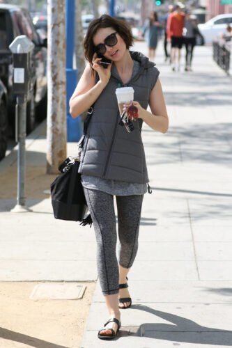 Lily Collins Feet Toes And Soles 896