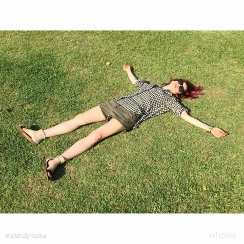 Lily Collins Feet Toes And Soles 927