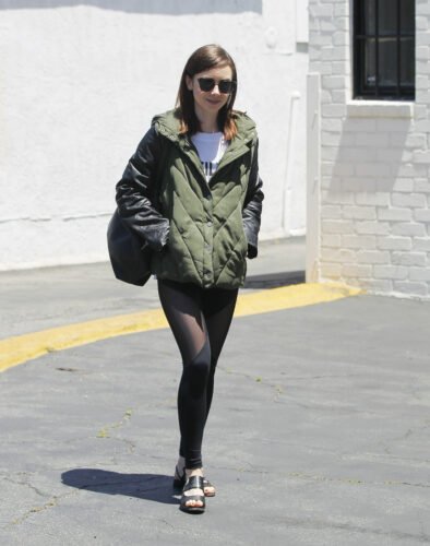 Lily Collins Feet Toes And Soles 1054