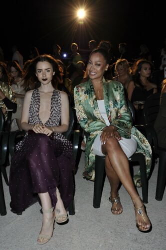 Lily Collins Feet Toes And Soles 1137