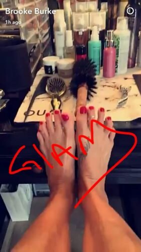 Brooke Burke Feet Toes And Soles 1046