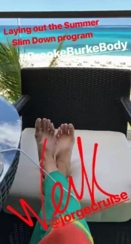 Brooke Burke Feet Toes And Soles 1320