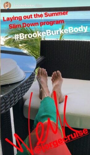 Brooke Burke Feet Toes And Soles 1322