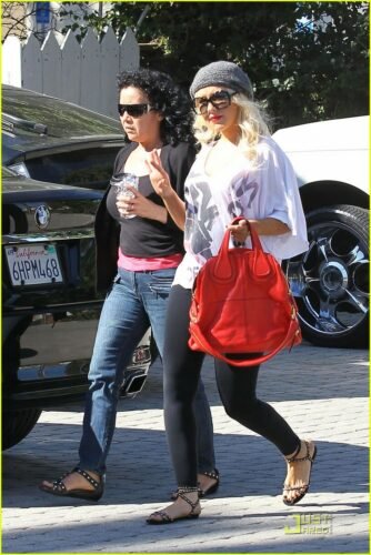 Christina Aguilera Feet Toes And Soles 263
