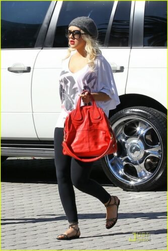 Christina Aguilera Feet Toes And Soles 267