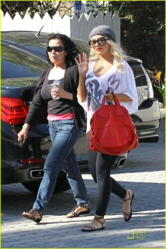 Christina Aguilera Feet Toes And Soles 268