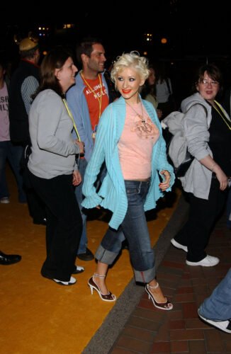 Christina Aguilera Feet Toes And Soles 629