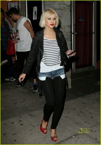 Christina Aguilera Feet Toes And Soles 635