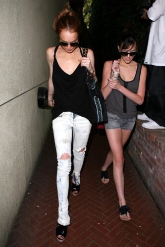 Lindsay Lohan Feet Toes And Soles 497