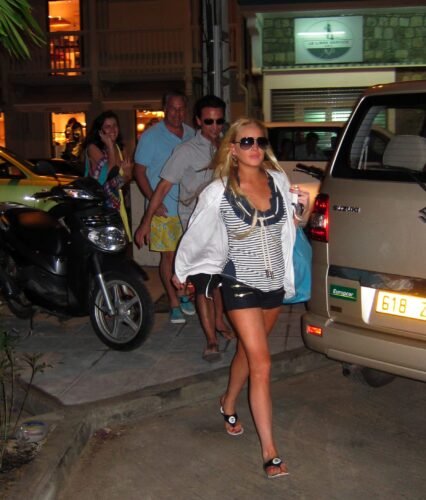 Lindsay Lohan Feet Toes And Soles 568