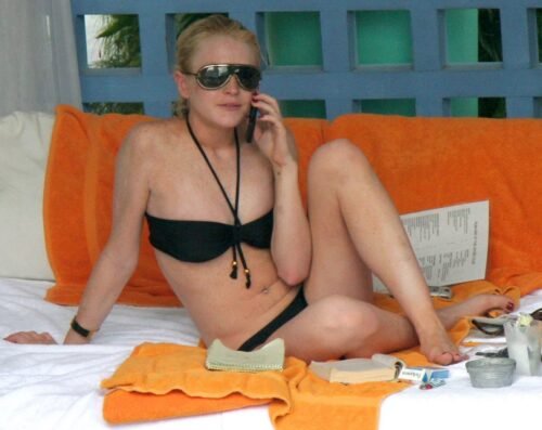 Lindsay Lohan Feet Toes And Soles 761