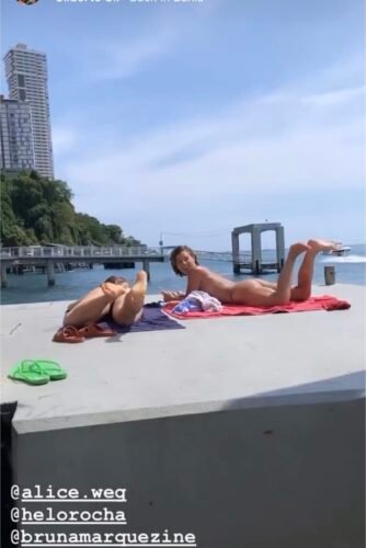 Bruna Marquezine Feet Toes And Soles 810