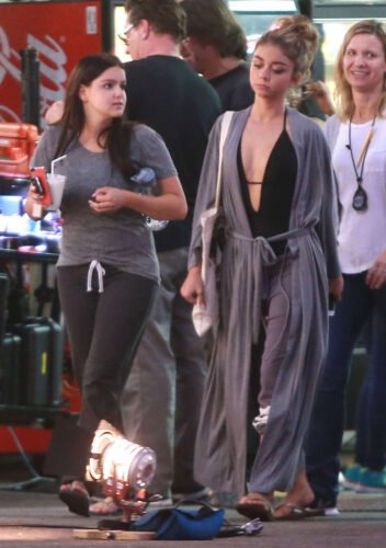 Sarah Hyland Feet Toes And Soles 741