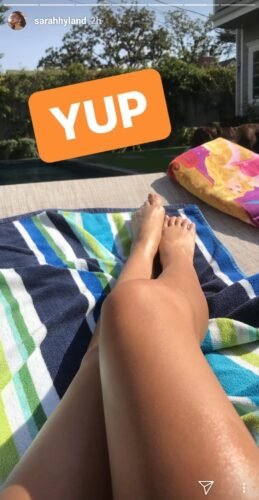 Sarah Hyland Feet Toes And Soles 1529