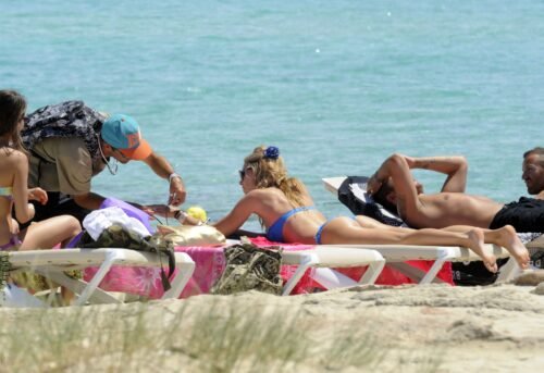 Ilary Blasi Feet Toes And Soles 35