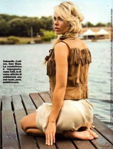 Ilary Blasi Feet Toes And Soles 286