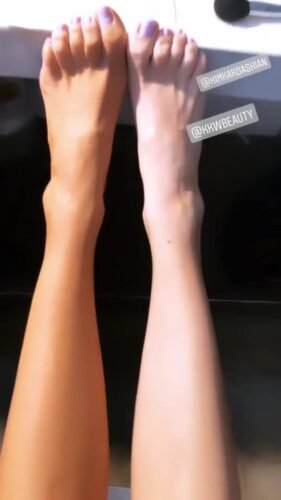 Khloé Kardashian Feet Toes And Soles 1383