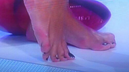 Caterina Balivo Feet Toes And Soles 183