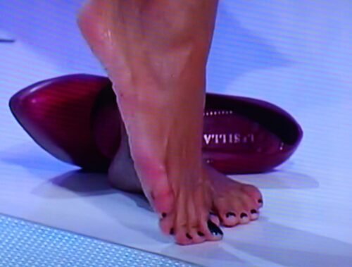 Caterina Balivo Feet Toes And Soles 304