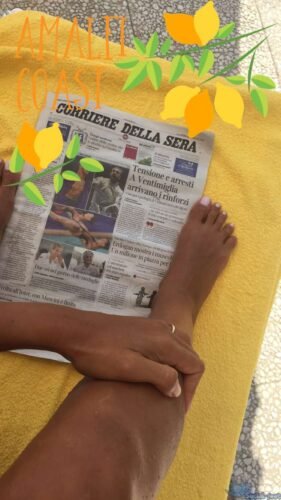 Caterina Balivo Feet Toes And Soles 389