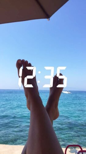 Caterina Balivo Feet Toes And Soles 405