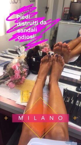 Caterina Balivo Feet Toes And Soles 411