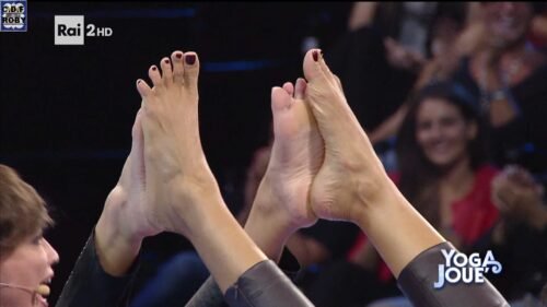 Caterina Balivo Feet Toes And Soles 419