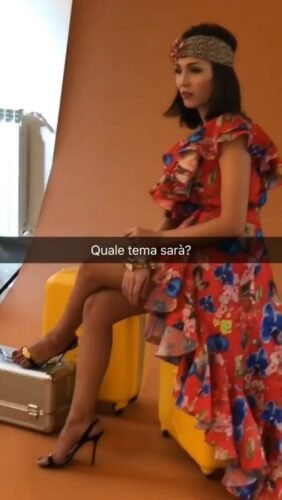 Caterina Balivo Feet Toes And Soles 448