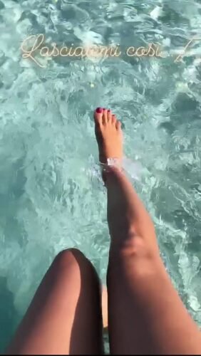 Caterina Balivo Feet Toes And Soles 866