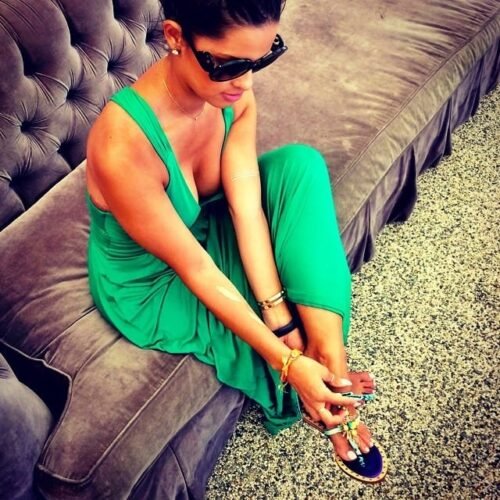 Rocsi Diaz Feet Toes And Soles 493