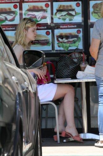 Elle Fanning Feet Toes And Soles 197