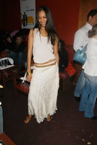 Zoe Saldana Feet Toes And Soles 75