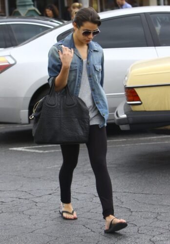 Lea Michele Feet Toes And Soles 477