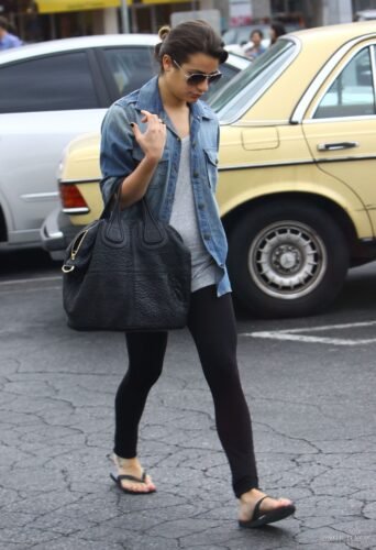 Lea Michele Feet Toes And Soles 478