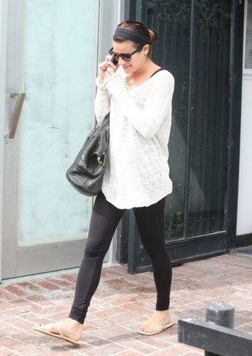 Lea Michele Feet Toes And Soles 657