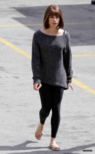 Lea Michele Feet Toes And Soles 673