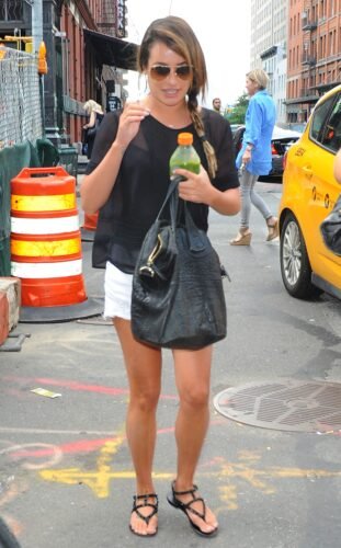 Lea Michele Feet Toes And Soles 748