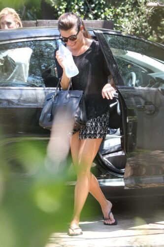 Lea Michele Feet Toes And Soles 781