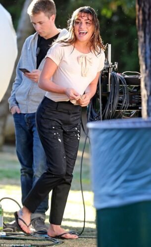 Lea Michele Feet Toes And Soles 929