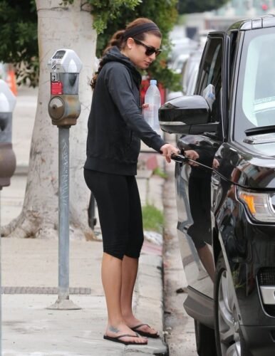 Lea Michele Feet Toes And Soles 958