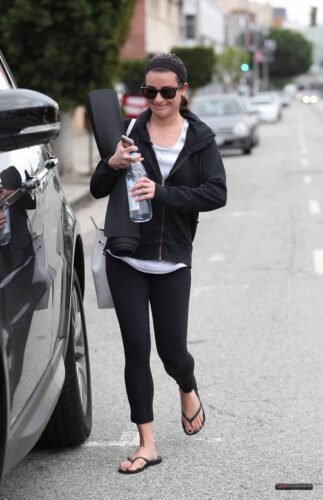 Lea Michele Feet Toes And Soles 967