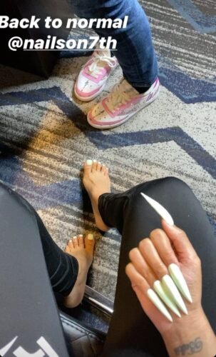 Cardi B Feet Toes And Soles 292