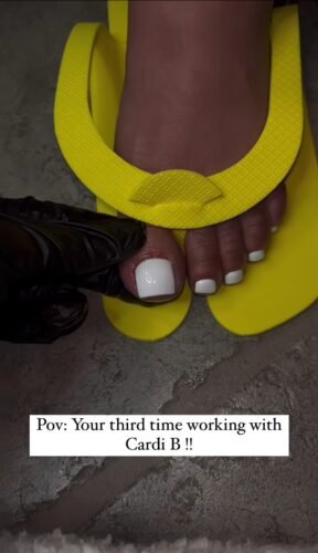 Cardi B Feet Toes And Soles 530