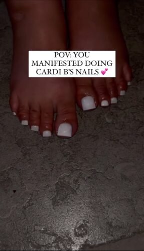 Cardi B Feet Toes And Soles 532