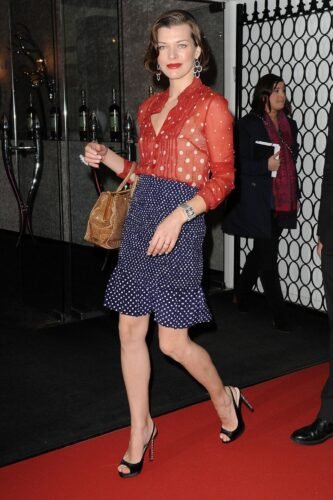 Milla Jovovich Feet Toes And Soles 240