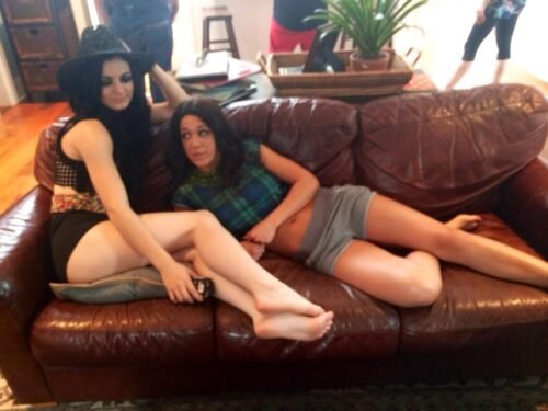 Saraya-Jade Bevis Feet Toes And Soles 116